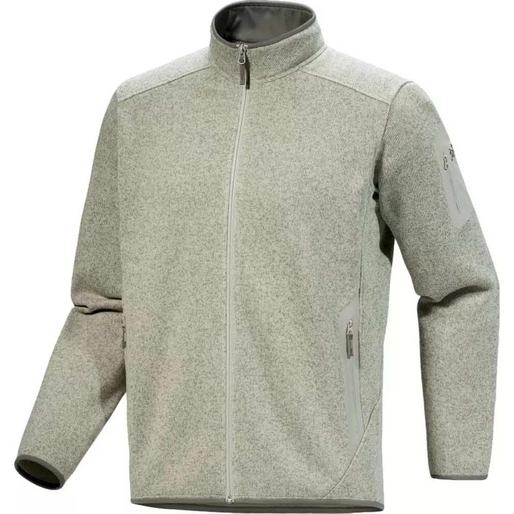 Arcteryx Covert Cardigan Mens Large Habitat Heather Green Fleece Full Zip Jacket
